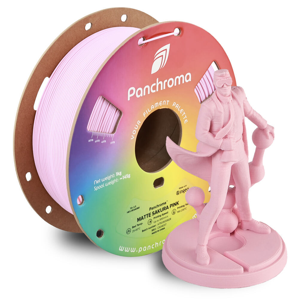 Panchroma PLA Matte Sakura Pink, 1,75 mm, 1 kg