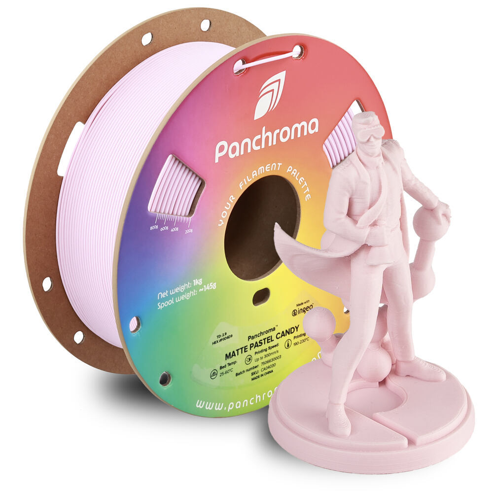 Panchroma PLA Matte Pastel Candy, 1,75 mm, 1 kg