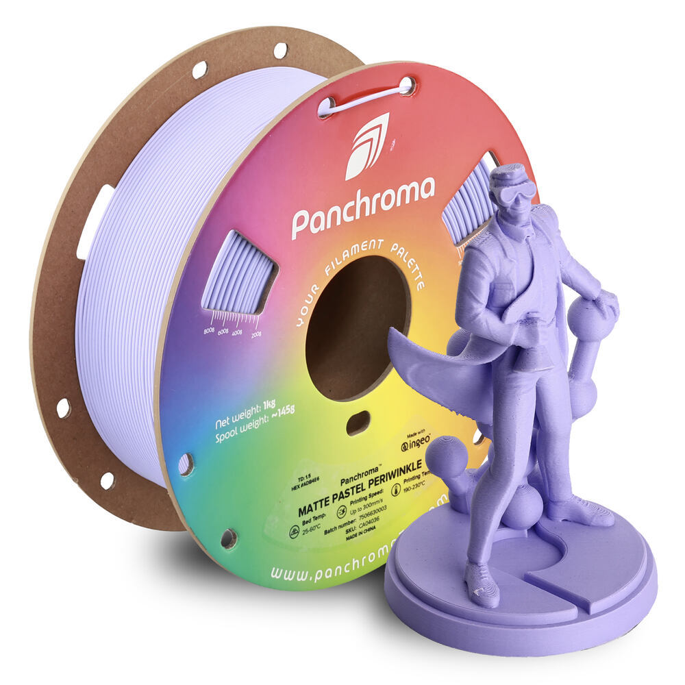 Panchroma PLA Matte Pastel Periwinkle, 1,75 mm, 1 kg