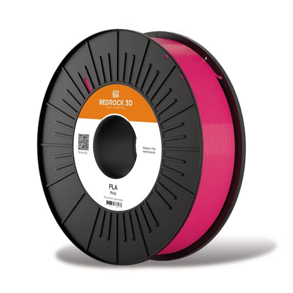 Bedrock 3D PLA Pink, 2,85 mm, 750 g