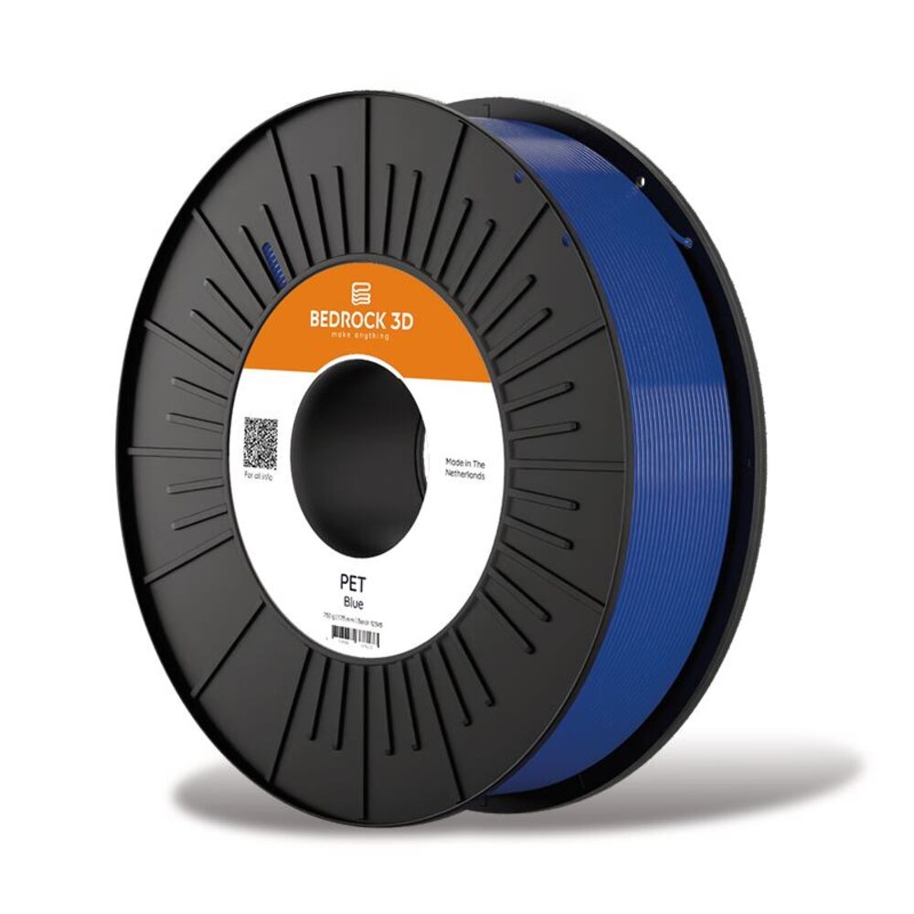 Bedrock 3D PET - Blue, 2,85 mm, 750 g