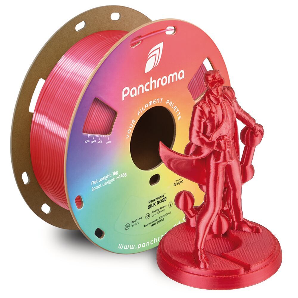 Panchroma PLA Silk Rose, 1,75 mm, 1 kg