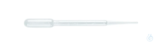 Image of Pasteur-plast pipets 3.0 ml Macro, 158 mm, graduated, non-sterilized - Luminix Health