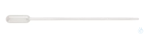 Image of Pasteur-plast pipets 1.5 ml, 228 mm, graduated, non-sterilized - Luminix Health