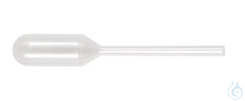 Image of Pasteur-plast pipets 1.2 ml, 63 mm, non-sterilized - Luminix Health