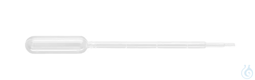 Image of Pasteur-plast pipets 1.0 ml, 153 mm, graduated, non-sterilized - Luminix Health