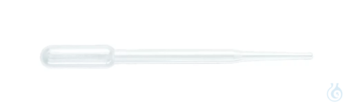 Image of Pasteur-plast pipets 4.0 ml, 147 mm, non-sterilized - Luminix Health