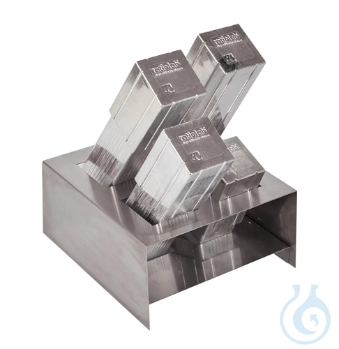 Image of Pipet Box, square section, aluminium, length 160 - 200 mm - Luminix Health