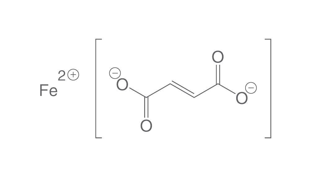 Iron(II) fumarate, min. 97 %, for biochemistry, 100 g, plastic - Luminix Health
