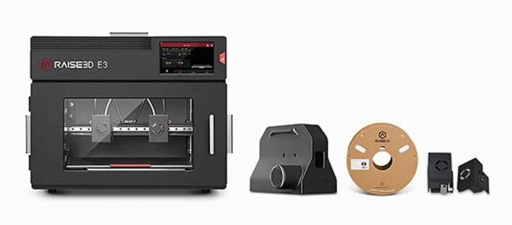 Raise3D E3 3D printer complete package