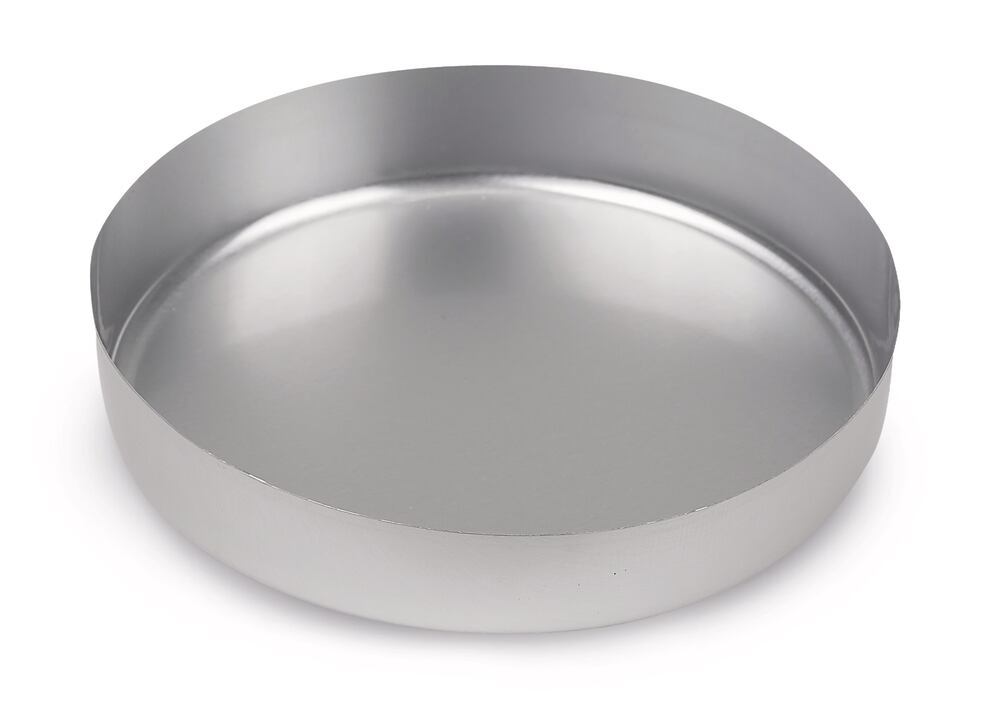 Aluminium weighing pan 140 ml, smooth edge