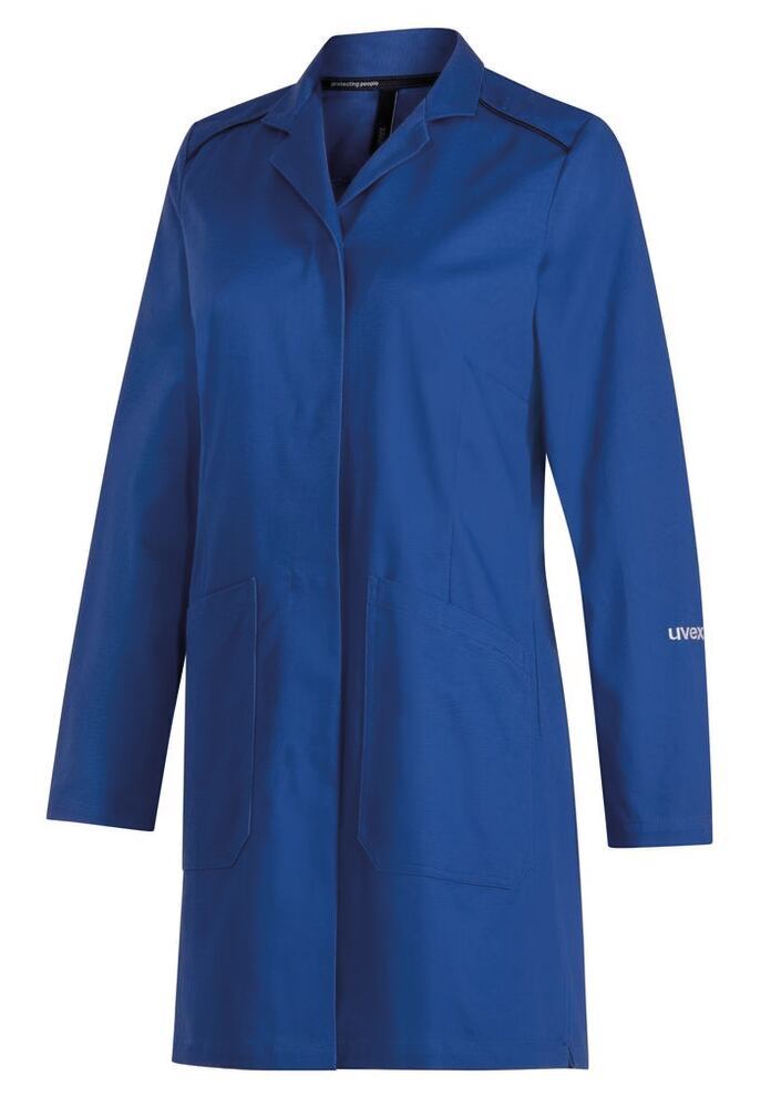 uvex suXXed women's work coat, blue, size S