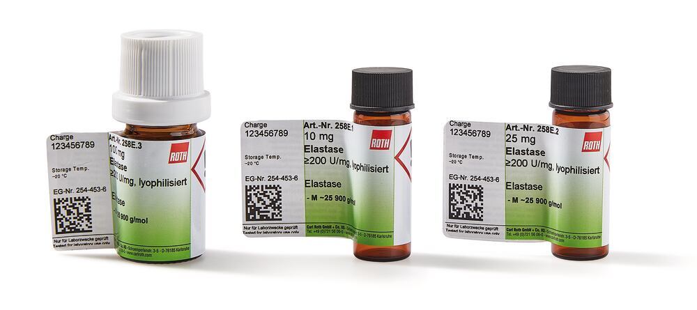 Elastase, ≥30 U/mg, lyophilized