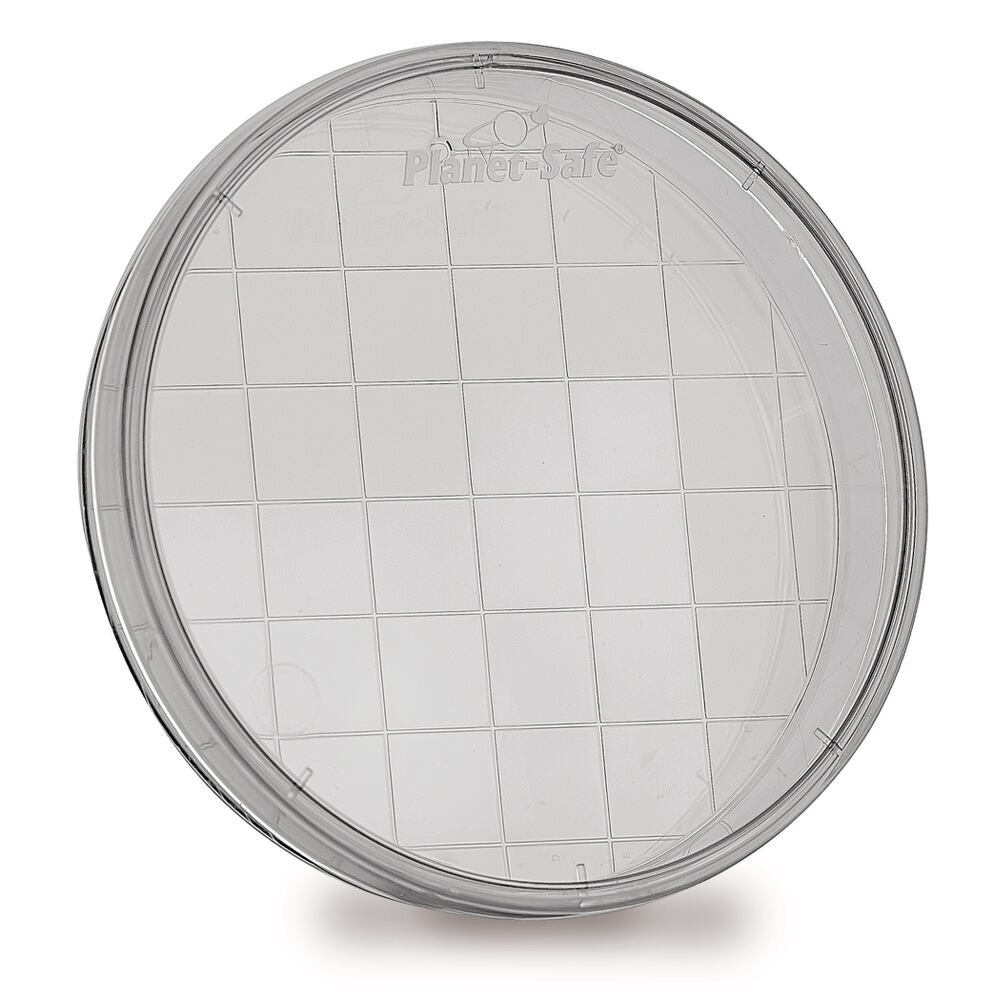 Planet-Safe cell culture dishes, 150 mm, base with grid