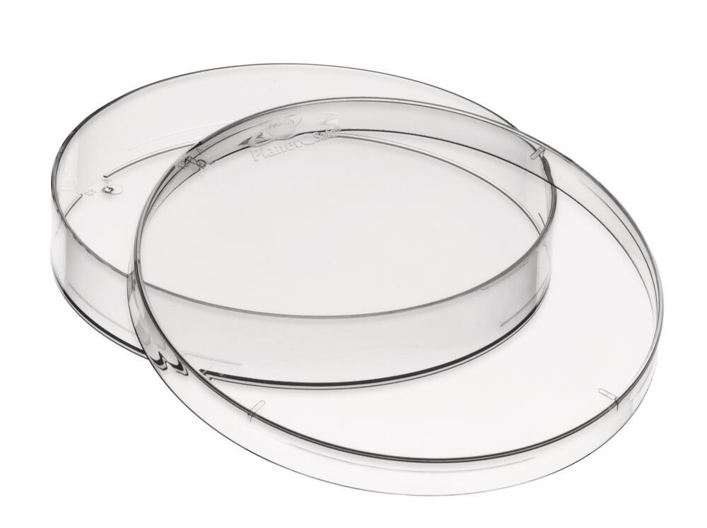 Planet-Safe cell culture dishes, 100 mm, flat base
