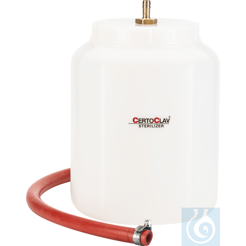Condensation vessel, Including hose, Suitable for all vertical models except Con - Luminix Health