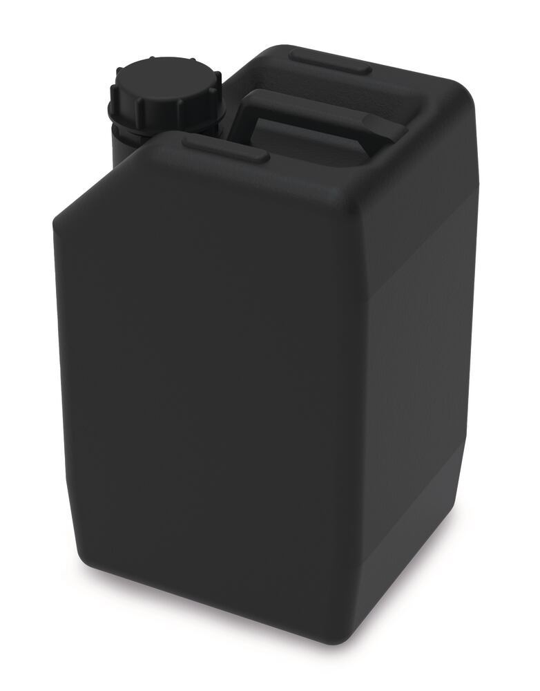 b.safe HDPE-EX disposal canister, electrically conductive, straight neck, S 60, 5 l