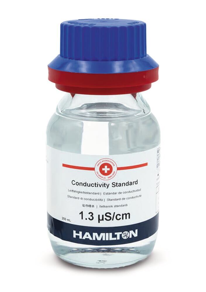 Conductivity Standard Hamilton, 1.3 µS/cm (25 °C), glycerine-based, 250 ml