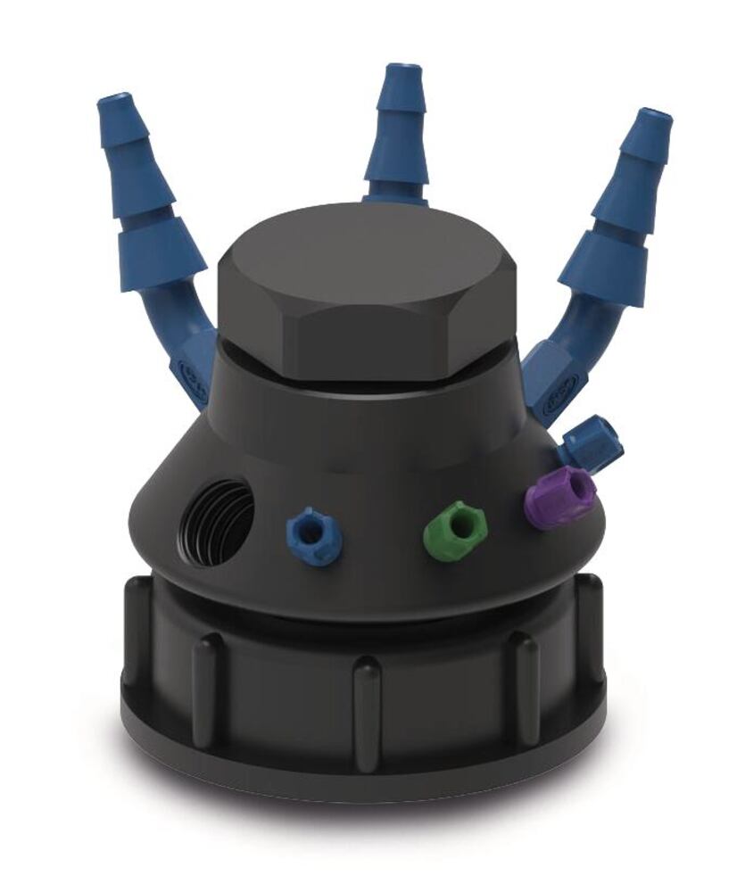 LISA V3.0 safety waste cap, electrically conductive, connection set S55