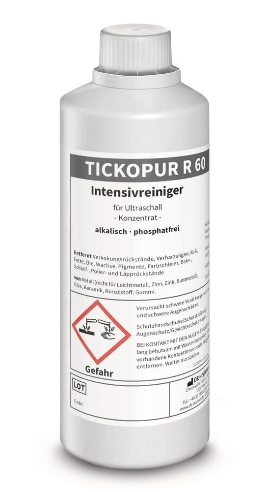 TICKOPUR R 60 ultrasonic cleaner, liquid concentrate, 1 l