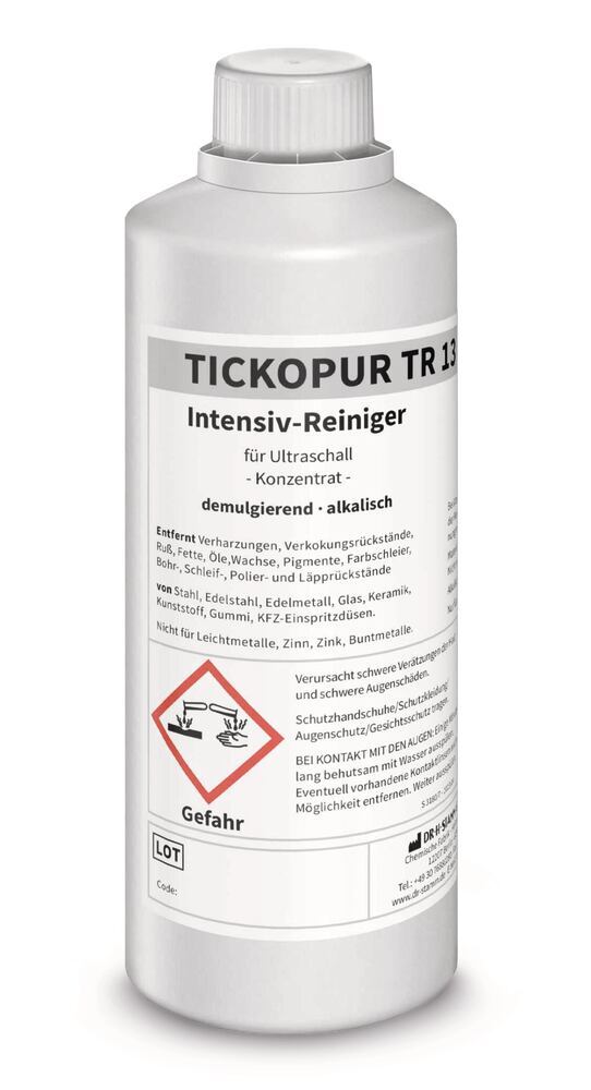 TICKOPUR TR 13, ultrasonic cleaner