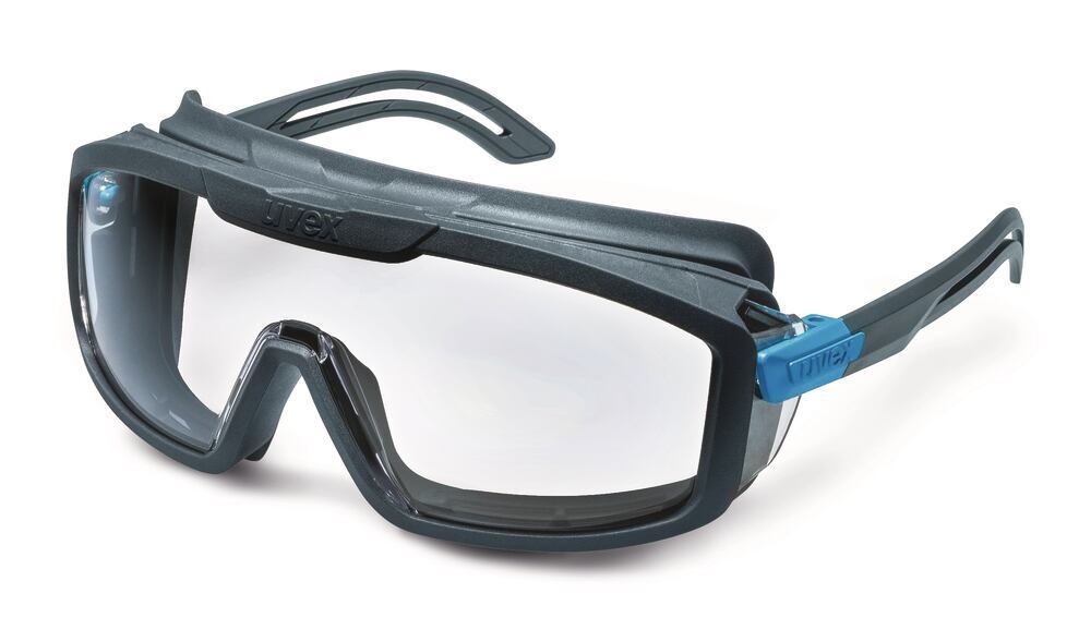 uvex i-guard full view goggles, with temples