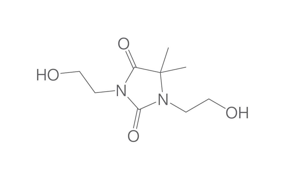 1,3-Bis(2-hydroxyethyl)-5,5-dimethylhydantoin, 100 g