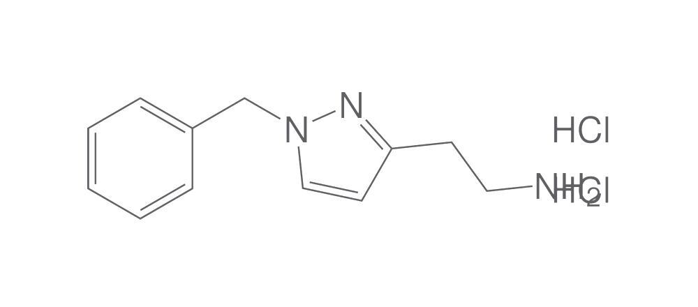 2-(1-Benzyl-3-pyrazolyl)ethylamine dihydrochloride, 1 g