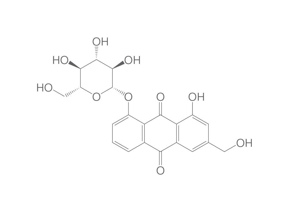 Aloe Emodin 8-Glucoside, min. 95 %, 1 mg