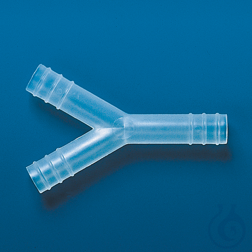 Tubing connector, PP, Y-shape, f. tub.inner dia. 3 mm tot. l. 24 mm - Luminix Health