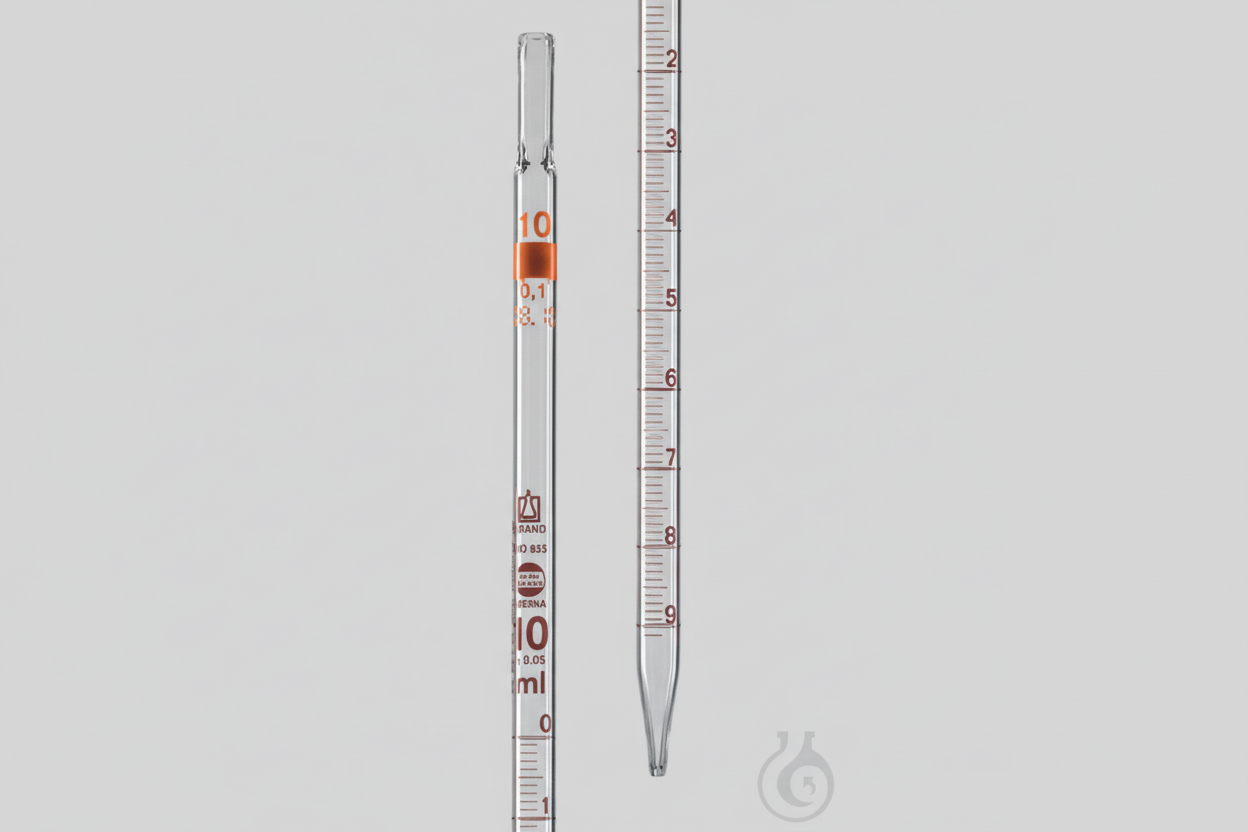 Cotton plug pip.BLAUBRAND class AS DE-M, 2 ml:0,02 ml total del. grad. in amber - Luminix Health