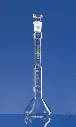 Vol.flask f.oil content determination SB, 100 ml Boro 3.3 glass stopper size 19/ - Luminix Health