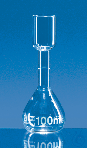 Vol.flask f. sugar analysis SILBERBRAND, 100 ml, Boro 3.3, acc. Kohlrausch - Luminix Health