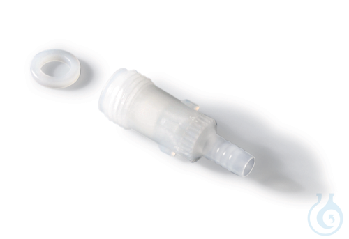 Image of Filling valve with nozzle + sealing ring, for Titrette® - Luminix Health