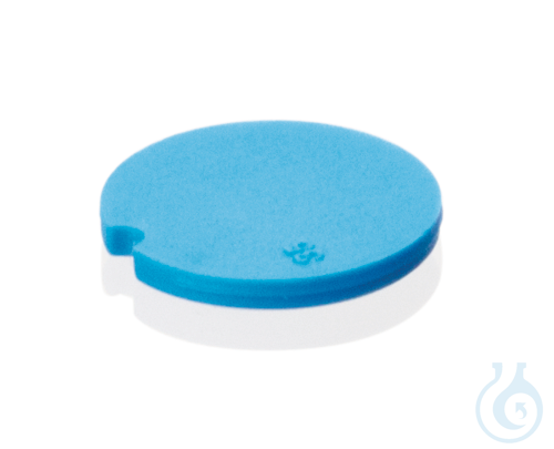 Image of Cap insert, PP, for micro tubes, for colour coding, blue, pack of 500 - Luminix Health