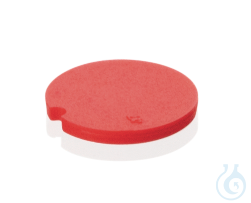 Image of Cap insert, PP, for micro tubes, for colour coding, red, pack of 500 - Luminix Health