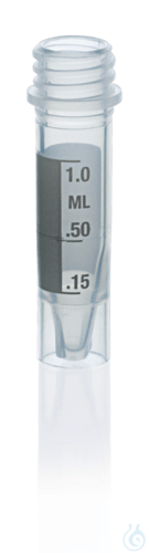 Microtube PP, without bulk screw cap, 1,5 ml, selfstanding, non-sterile, grad. - Luminix Health