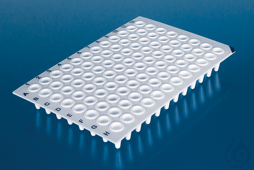 Image of PCR plate, 96-well, non-skirted, Low Profile, white, 50 pcs. - Luminix Health