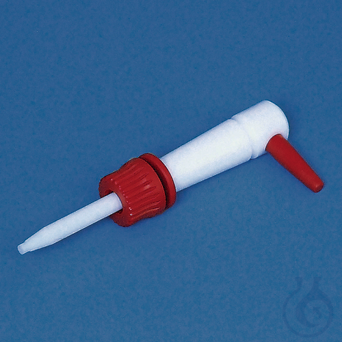 Image of Lateral burette stopcock/spare key PTFE, f. burette cap. 25+50 ml securing devic - Luminix Health