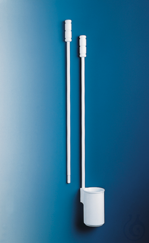 Image of Sampling dipper with spout, PTFE, 100 ml, dia. 55 mm, h. 65 mm - Luminix Health