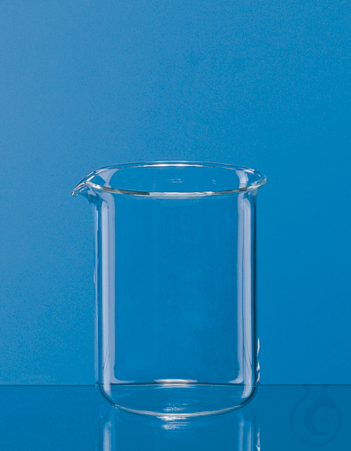 Beaker, low form, Boro 3.3, 10 ml, without graduation, with spout - Luminix Health