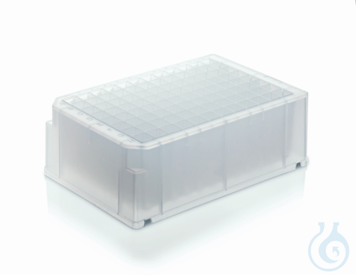 Deep-well plate 96-well, low profile, 2,2 ml, PP, V-bottom, 50 pcs.