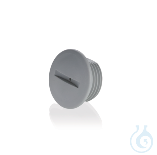 Air vent cap for Disp. S, S Org., PP, sliver-grey - Luminix Health