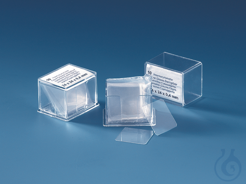 Haemacytom.cover glass f.count.chamb., 20x26x0,4 mm