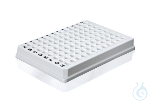 PCR plate, 96-well, skirted, Low Profile, white, 50 pcs. - Luminix Health