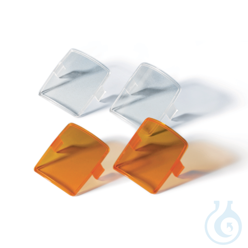 Image of Inspection window for Tritrette, 1 set colorless/amber each (light prot.) - Luminix Health