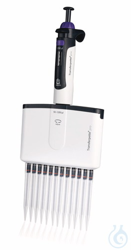 Image of Transferpette® pro -12, adjustable, DE-M, 50-1250 µl, with accessory - Luminix Health