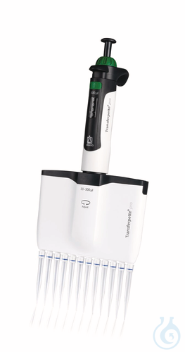 Image of Transferpette® pro -12, adjustable, DE-M, 10 -100 µl, with accessory - Luminix Health