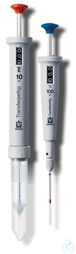 TRANSFERPETTOR Digital type, 5 - 25 µl, with glass capillaries - Luminix Health