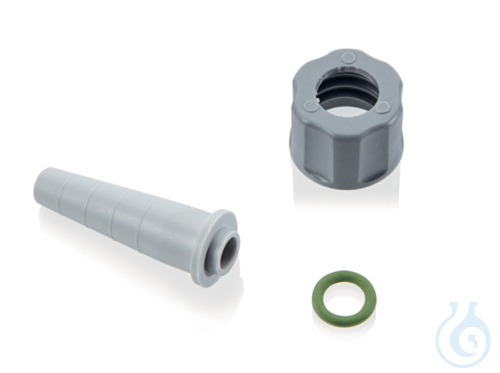 Hose nipple, FKM, for filter pump, for vacuum connection dia.6-9 mm, with - Luminix Health